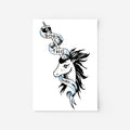 BORN THIS WAY TEMPORARY TATTOO