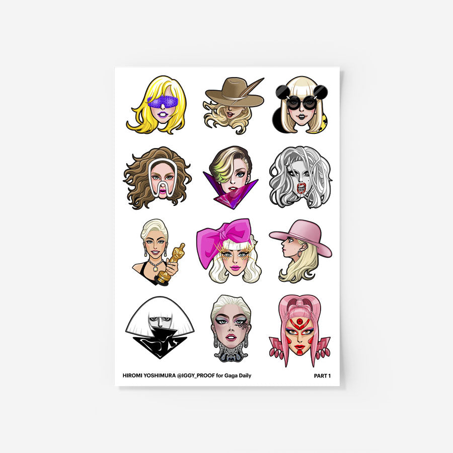 VINYL STICKER SET